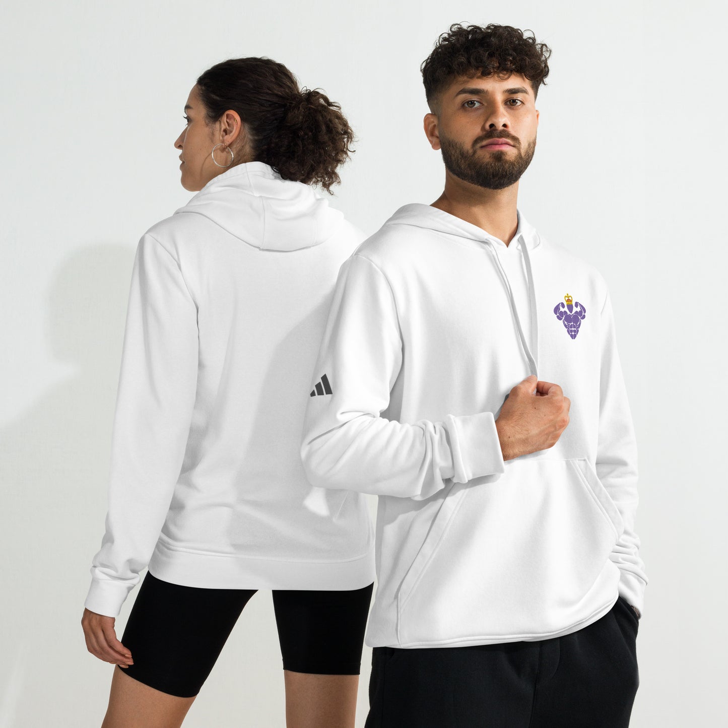 Critical Hit Fitness Memelord adidas fleece hoodie