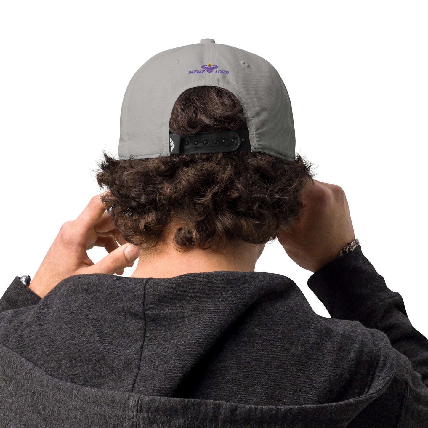 Critical Hit Fitness Black Emblem adidas performance cap