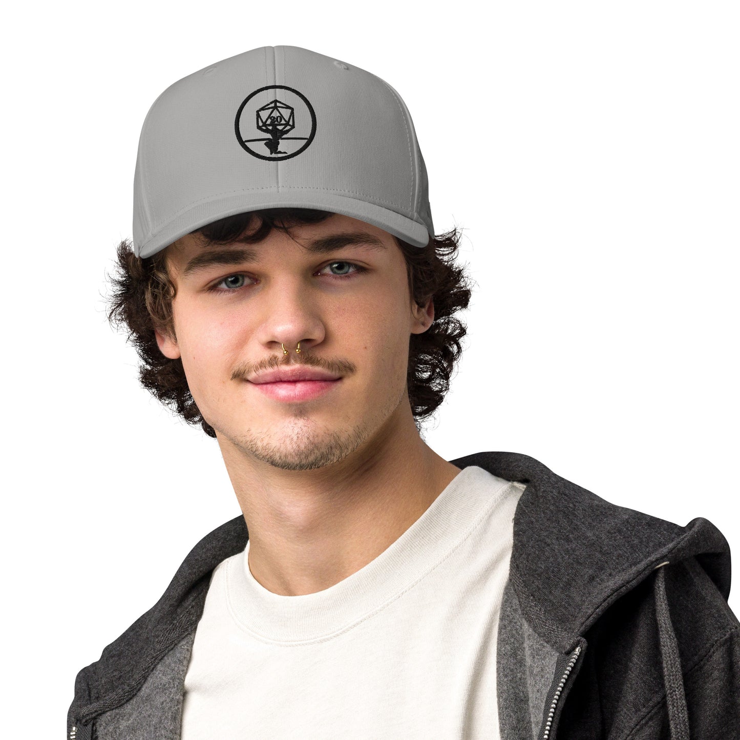 Critical Hit Fitness Black Emblem adidas performance cap
