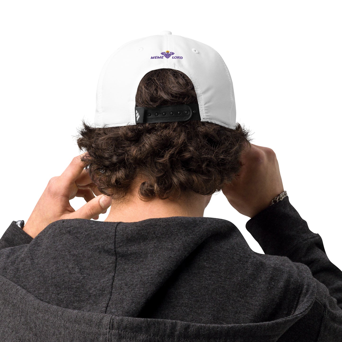 Critical Hit Fitness Black Emblem adidas performance cap