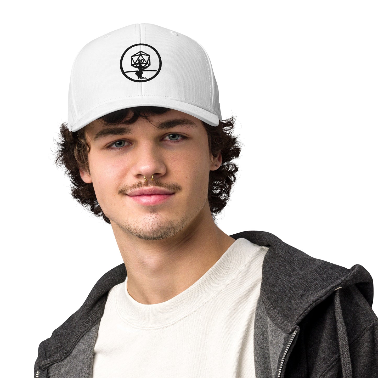 Critical Hit Fitness Black Emblem adidas performance cap