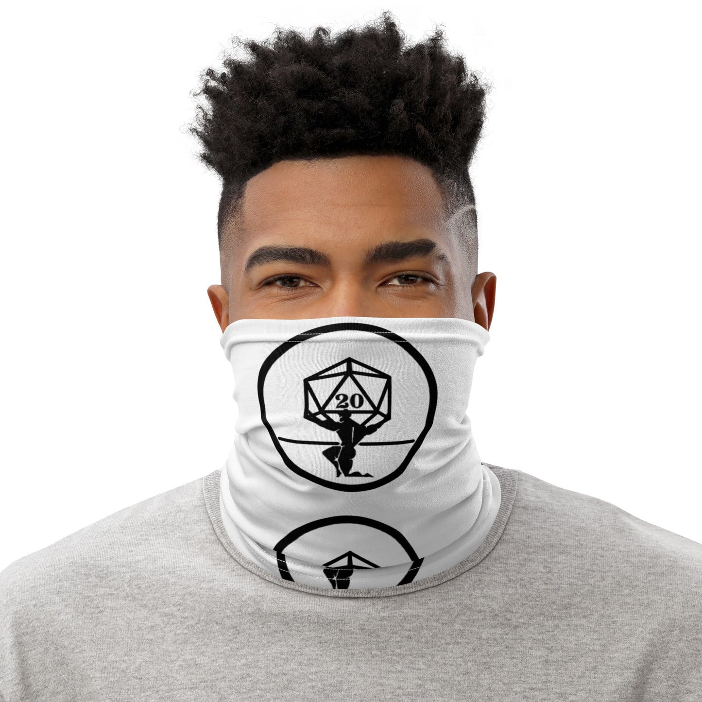 Critical Hit Fitness Black Emblem Neck Gaiter