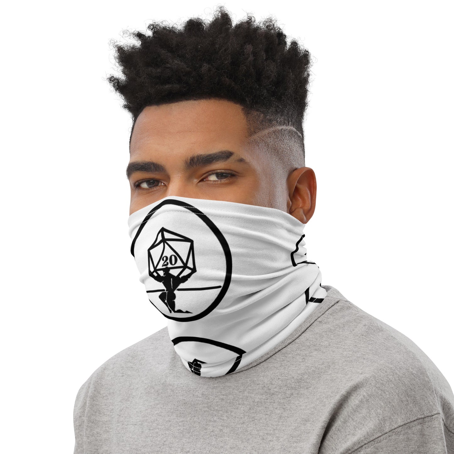 Critical Hit Fitness Black Emblem Neck Gaiter